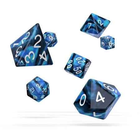 OAKIE DOAKIE DICE: POLYHEDRAL RPG SET GEMIDICE - TWILIGHT STONE (7CT)
