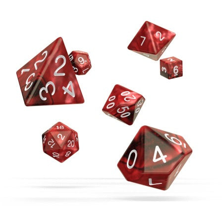 OAKIE DOAKIE DICE: POLYHEDRAL RPG SET GEMIDICE - VAMPIRE (7CT)
