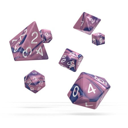 OAKIE DOAKIE DICE: POLYHEDRAL RPG SET GEMIDICE - VENUS (7CT)