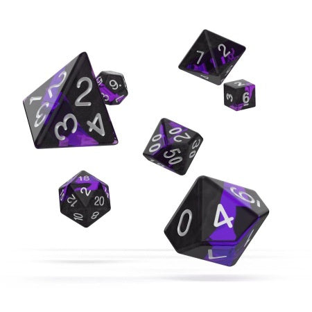 OAKIE DOAKIE DICE: POLYHEDRAL RPG SET ENCLAVE - AMETHYST (7CT)