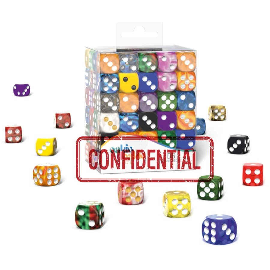 OAKIE DOAKIE DICE: D6 16MM MIXED ASSORTMENT (120 CT)