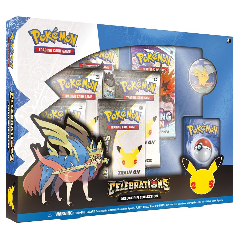 Pokemon TCG: Zacian Deluxe Pin Collection