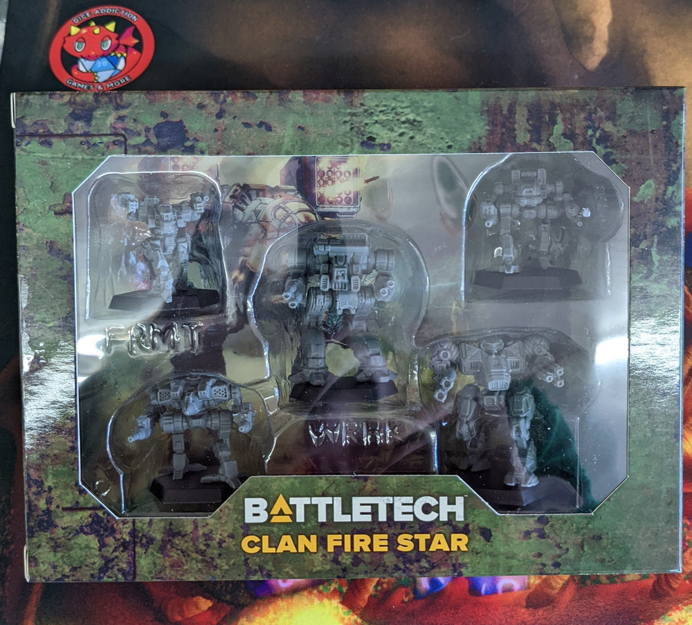 BattleTech: Miniature Force Pack - Clan Fire Star