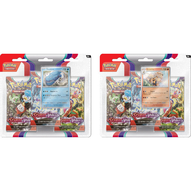 POKÉMON TCG: Scarlet & Violet 3PK Blister