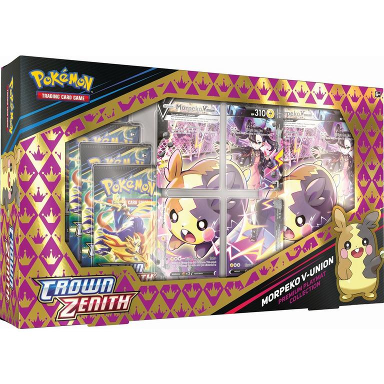 Pokemon TCG: Crown Zenith Morpeko V-UNION Premium Playmat Collection