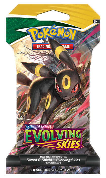 Pokemon: Sword & Shield - Evolving Skies Booster Pack (Sleeved)
