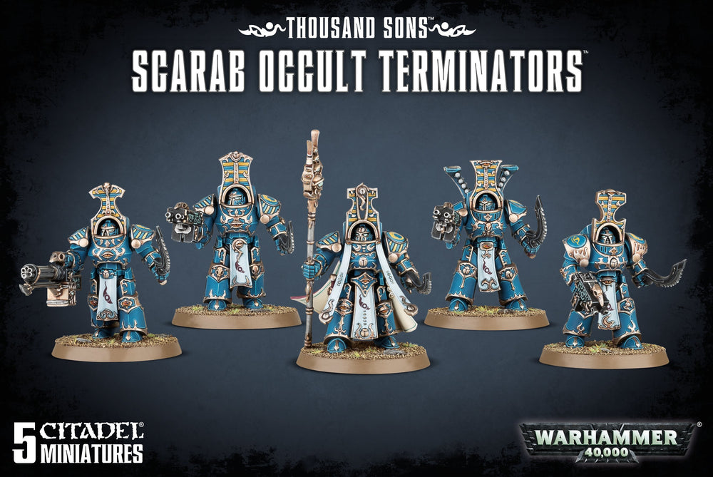 Thousand Sons: Scarab Occult Terminators