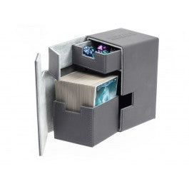 Ultimate Guard Deck Case Flip N Tray 100+ Standard Xenoskin Grey