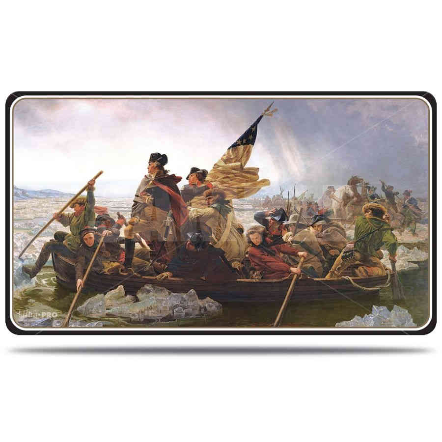 ULTRA PRO FINE ART PLAYMAT - WASHINGTON CROSSING THE DELAWARE