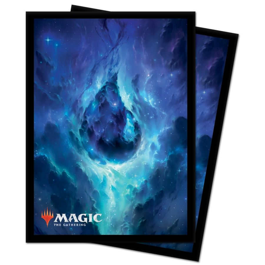 ULTRA PRO: MAGIC THE GATHERING DECK PROTECTOR - CELESTIAL LANDS - ISLAND (100CT)