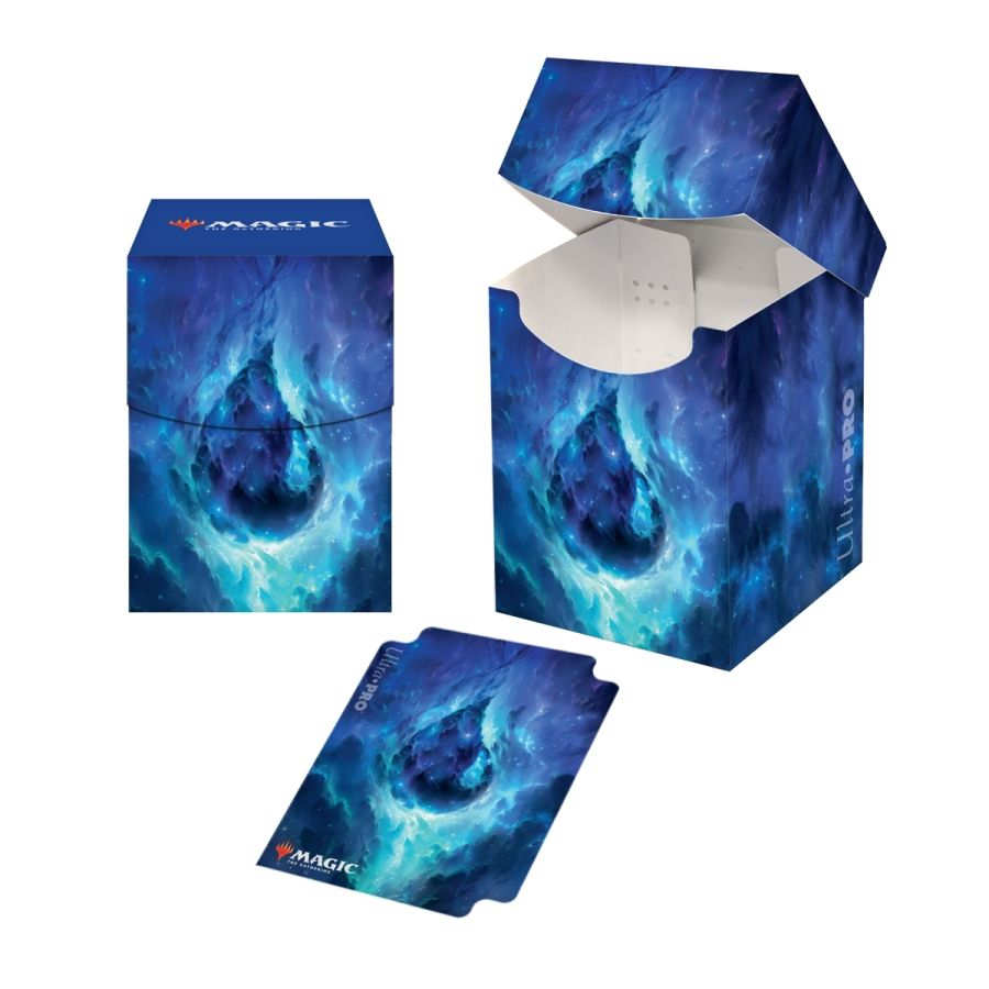 ULTRA PRO: MAGIC THE GATHERING DECK BOX 100+ PRO - CELESTIAL LANDS - ISLAND