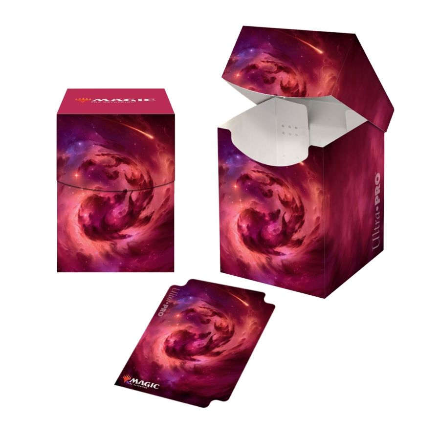 ULTRA PRO: MAGIC THE GATHERING DECK BOX 100+ PRO - CELESTIAL LANDS - MOUNTAIN