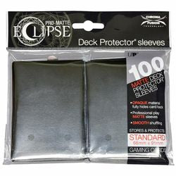 ULTRA PRO: ECLIPSE DECK PROTECTOR - JET BLACK STANDARD 100CT