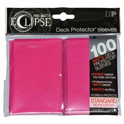 ULTRA PRO: ECLIPSE DECK PROTECTOR - HOT PINK STANDARD 100CT