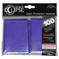 ULTRA PRO: ECLIPSE DECK PROTECTOR - ROYAL PURPLE STANDARD 100CT