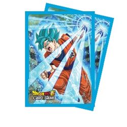 ULTRA PRO: DRAGON BALL SUPER DECK PROTECTOR - SUPER SAIYAN BLUE SON GOKU STANDARD 65CT