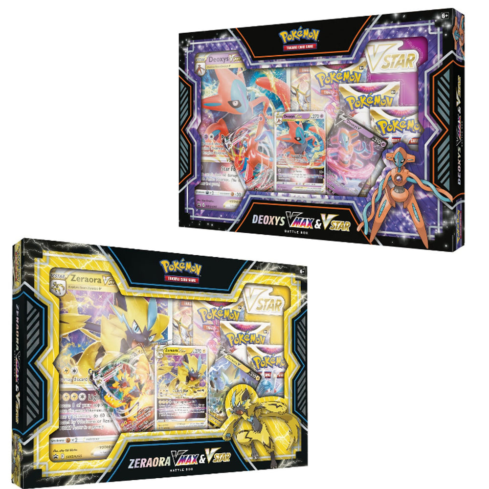 Pokemon: Zeraora/Deoxys V-max Vstar battle Box
