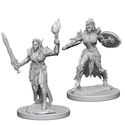 Pathfinder BattlesTM Deep CutsTM Unpainted Miniatures: Elf Female Fighter