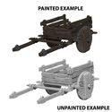 WizKids Deep Cuts Unpainted Miniatures: 2 Wheel Cart