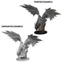 Pathfinder Deep Cuts Unpainted Miniatures - Silver Dragon