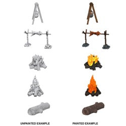 WizKids Deep CutsTM - Camp Fire & Sitting Log