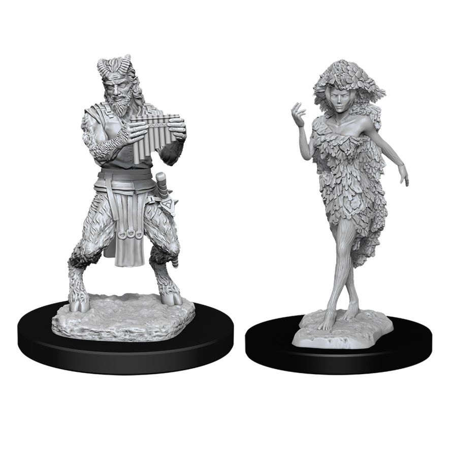 D&D Nolzur's Marvelous Miniatures -  Satyr & Dryad