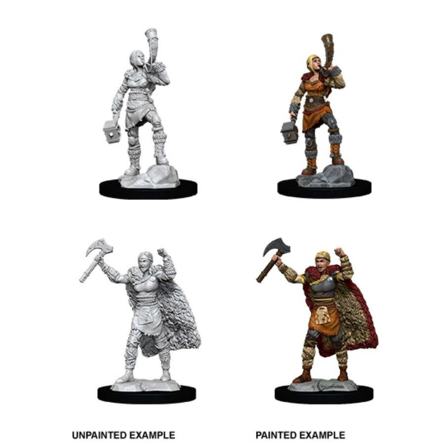 D&D Nolzur's Marvelous Miniatures: Female Human Barbarian