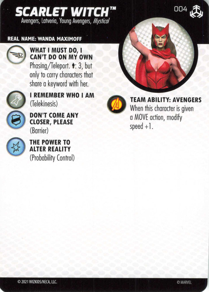 Scarlet Witch #004 Common Avengers: War of the Realms