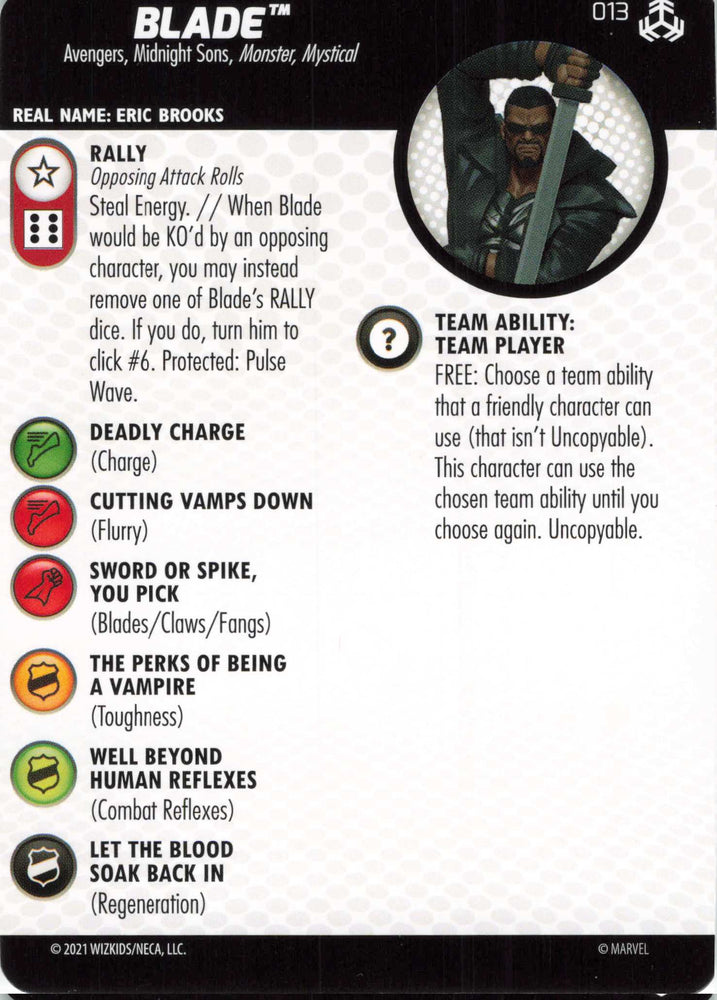 Blade #013 Common Avengers: War of the Realms