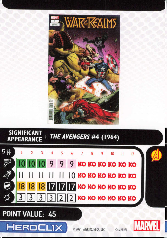 Captain America #018 Uncommon Avengers: War of the Realms