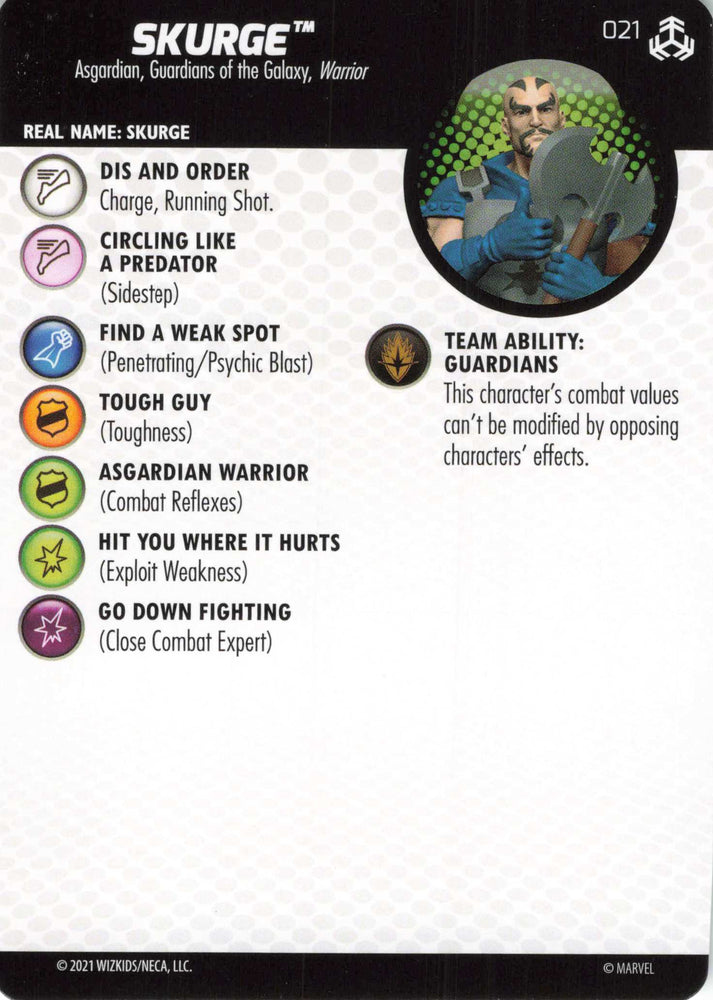 Skurge #021 Uncommon Avengers: War of the Realms