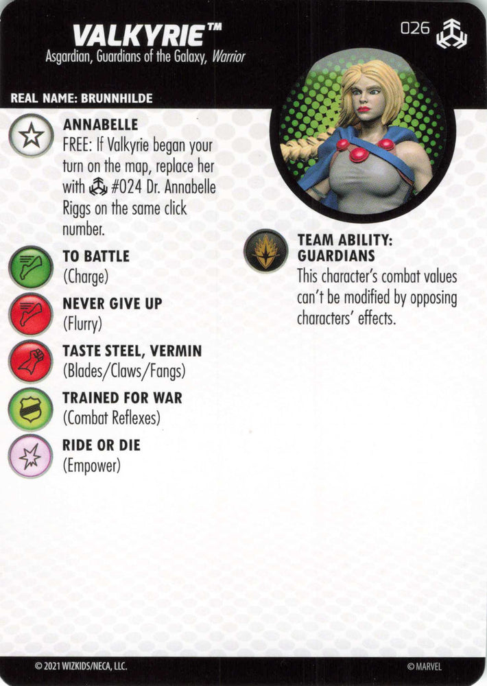 Valkyrie #026 Uncommon Avengers: War of the Realms