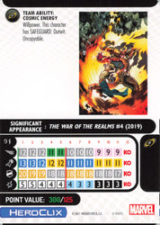 Iron All-Father #052 Super Rare Avengers: War of the Realms