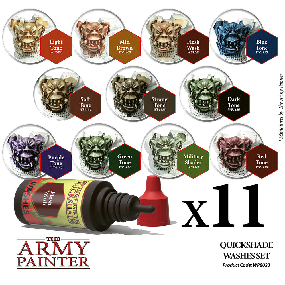 Army Painter Quickshade Washes Set