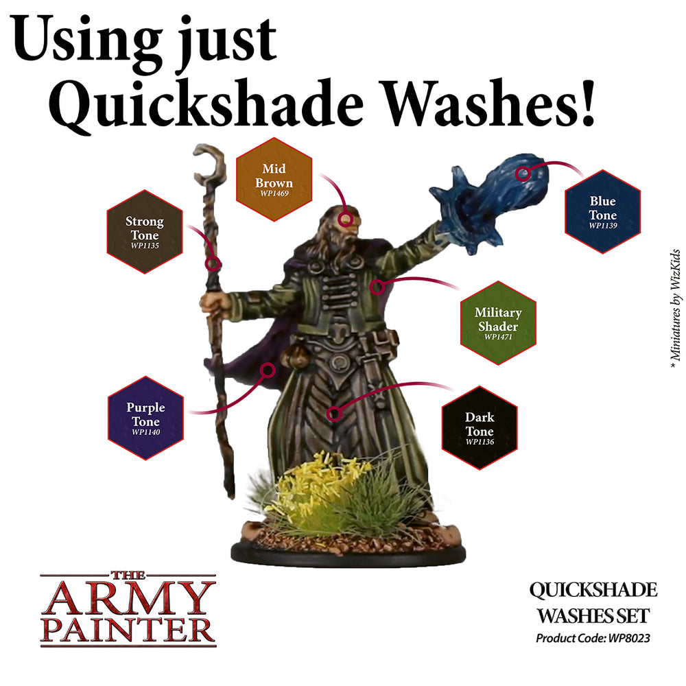Army Painter Quickshade Washes Set
