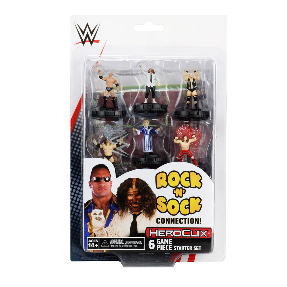 WWE HeroClix: The Rock 'n' Sock Connection 2-Player Starter Set