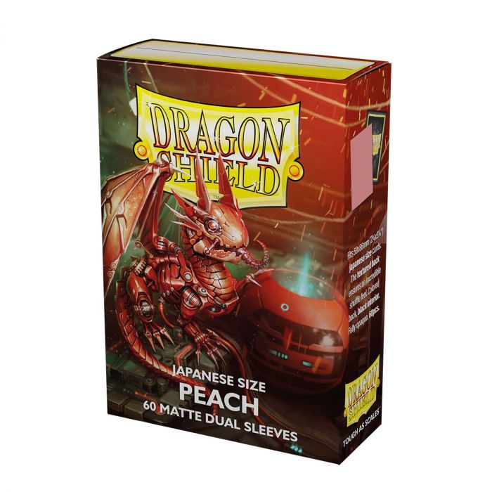 Dragon Shield Japanese: (60) Double Matte Peach