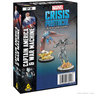Marvel: Crisis Protocol - Captain America & War Machine Character Pack