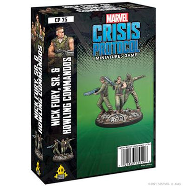 Marvel Crisis Protocol: Nick Fury, SR. & Howling Commandos