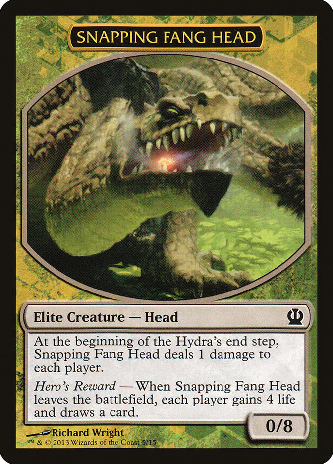 Snapping Fang Head [Theros Hero's Path]