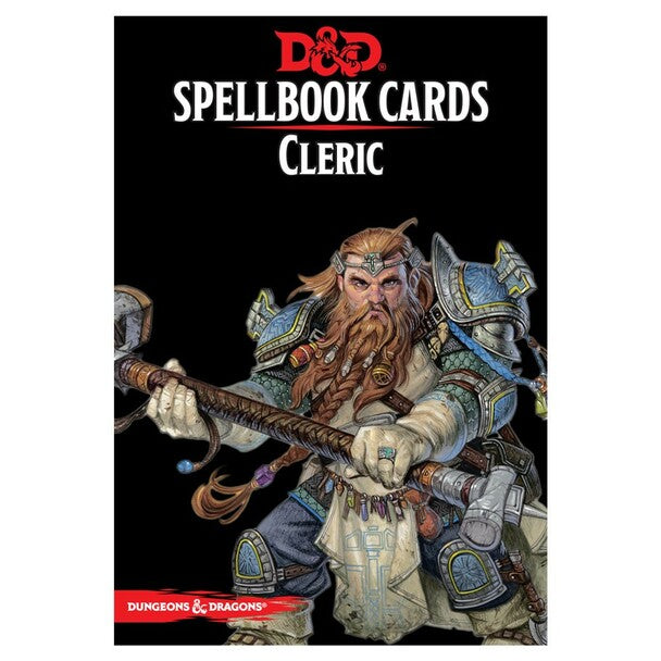D&D Spellbook Cards Cleric