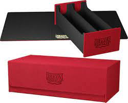 Dragon Shield Magic Carpet XL Deck Tray & Playmat - Red/Black