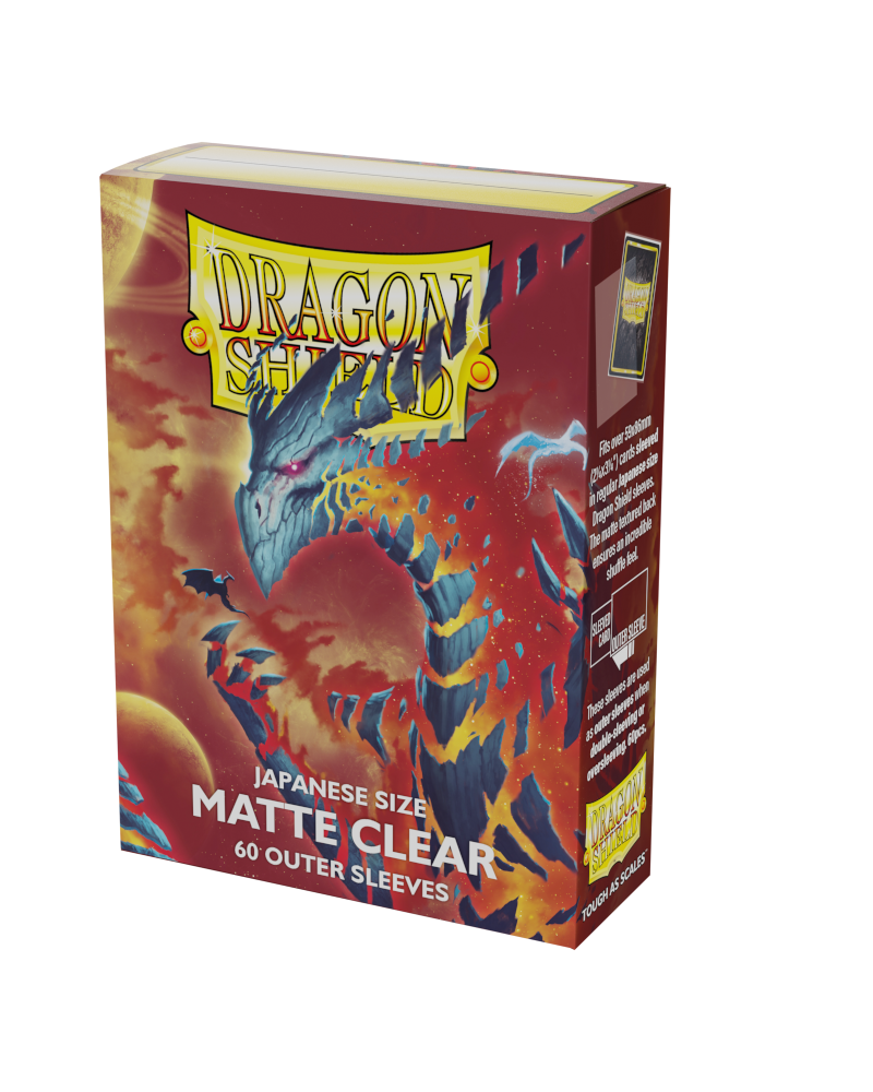 Dragon Shield Japanese: (60) Matte Clear