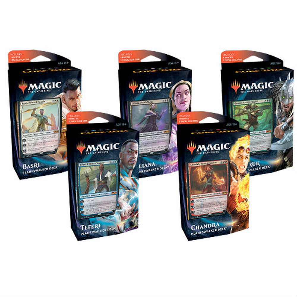 Magic the Gathering CCG: Core 2021 Planeswalker Deck Display (10)