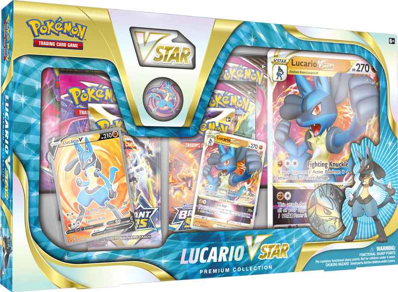 Pokemon; Lucario V-Star Premium Collection