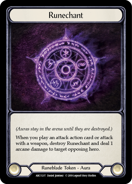 Runechant // Crucible of Aetherweave [ARC112-T // ARC115-T] 1st Edition Normal