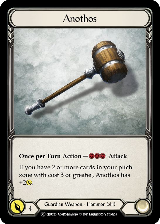 Anothos (Rainbow Foil) [U-CRU023-RF] Unlimited Rainbow Foil