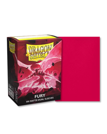 Dragon Shield: (100) Matte Dual Sleeves Fury