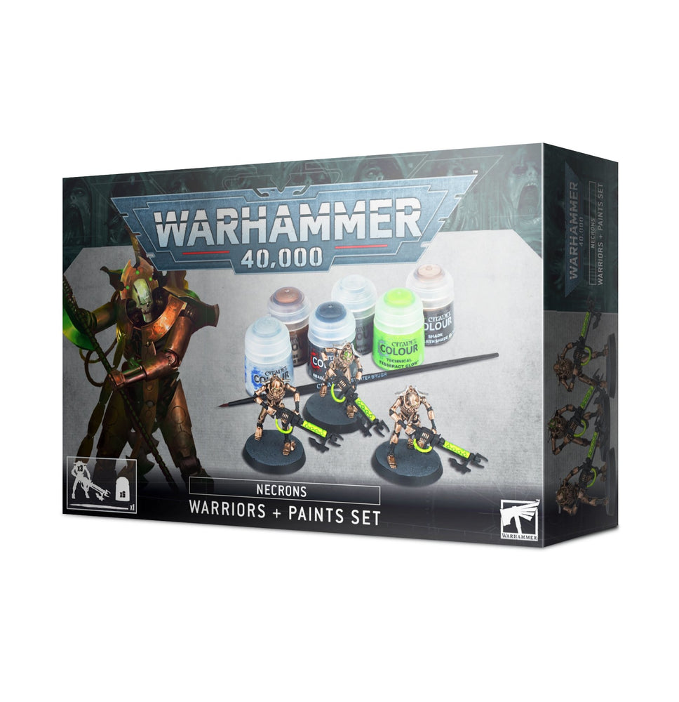 Necron warriors + Paint Set