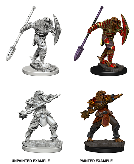 D&D® Nolzur's Marvelous Miniatures: Dragonborn Male Fighter with Spear